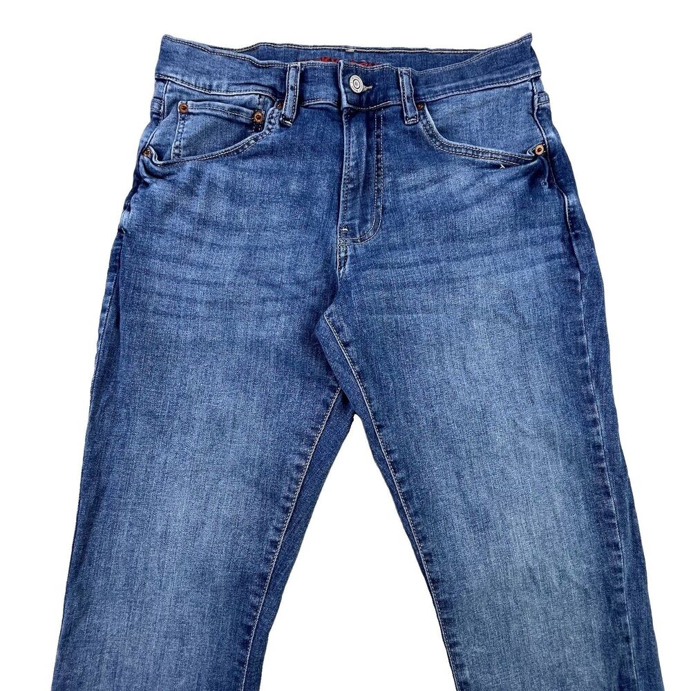 Lucky Brand 223 Straight Jeans Mens 30x30 (Fits 30x29) Blue Denim Medium Wash